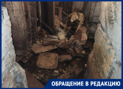 Подвальный ад с плесенью и вонью сняли под домом в Воронеже 