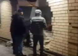 MAN снес магазин и попал на видео в Воронежской области 