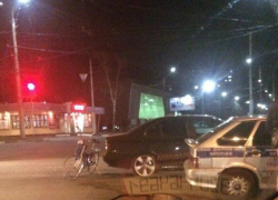 Воронежский велосипедист протаранил BMW