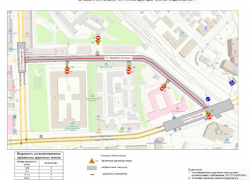 Две улицы временно перекроют в центре Воронежа