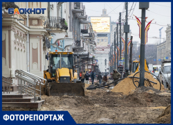 Как проходит ремонт главного воронежского проспекта за полмиллиарда рублей