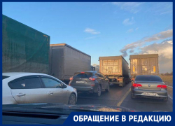 Водителей предупредили о гигантской пробке на М-4 в сторону Воронежа