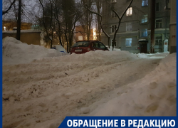 Разгневанные воронежцы добились дополнительной расчистки двора