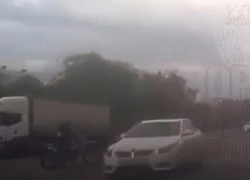 Юный мотоциклист вылетел на дорогу прямо перед машиной в Воронеже