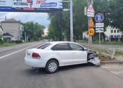 Пьяный воронежец пострадал в ДТП с дорожным ограждением