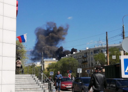 Стала известна причина густого черного дыма в небе над Воронежем 