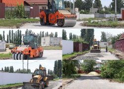Фотографиями асфальтирования частного сектора поделился мэр Воронежа