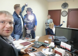 К журналистам «Абирег» нагрянула полиция по делу о вмешательстве в частную жизнь 