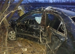 Водитель иномарки погиб в ДТП после обгона в Воронежской области 