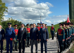 В открытии нового памятника генералу Лизюкову приняли участие депутаты Воронежской облдумы