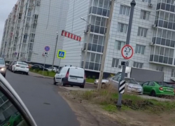 Опасную ловушку запечатлели на видео в микрорайоне под Воронежем