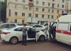 ДТП со "скорой" парализовало центр Воронежа