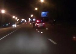 Опубликовано жуткое видео с места смертельного наезда в Воронеже