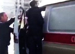 Задержание пьяного водителя «скорой помощи» в Воронеже попало на видео