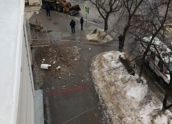 Обрушилась колонна одного из красивейших домов Воронежа