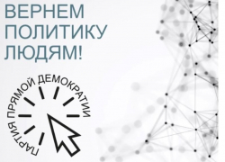 Воронежцам разрешили самим «писать» программу кандидатам в депутаты