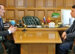 Губернатор Воронежской области встретился с Геннадием Чернушкиным