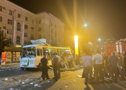 Следователи назвали основную версию взрыва автобуса в центре Воронежа