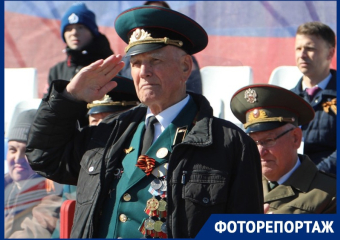Яркие кадры «камерного» парада Победы 2024 в Воронеже