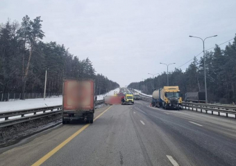 Колонна грузовиков «Красное&Белое» попала в массовое ДТП под Воронежем