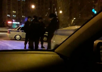 17-летний мажор на Lexus протаранил машину Росгвардии в Воронеже