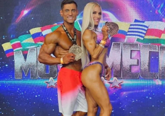 Бодибилдеры Иван и Анастасия Гековы покорили турнир Musumeci PRO в Аргентине