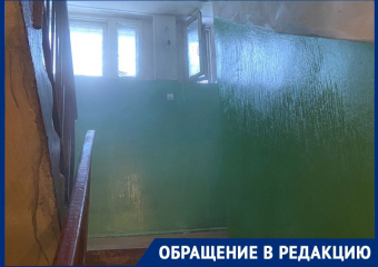 В турецкий хаммам превратила подъезд управляющая компания Воронежа