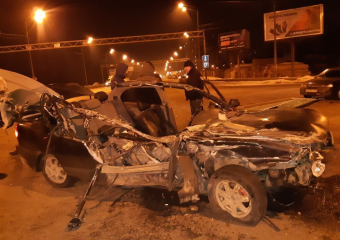 Воронежцы рассказали о ДТП с участием пьяного полицейского