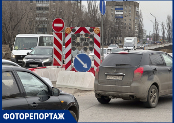 Как выглядит временный ад для автомобилистов в Воронеже 