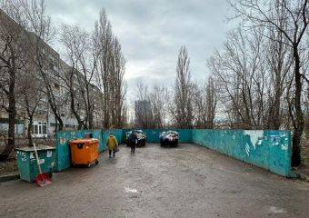 Мгновенное преображение: недельный завал мусора на 25 января убран за день в Воронеже