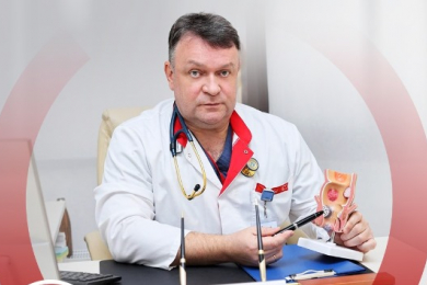 Колопроктолог-хирург Александр Иванович Соловьев