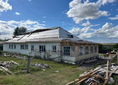 Полуразрушенным зданием детского садика заинтересовался прокурор Воронежской области 