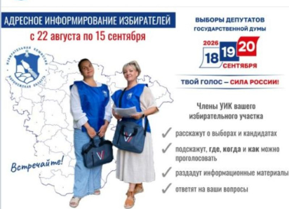 Облизбирком завершил кампанию по адресному информированию воронежских избирателей 