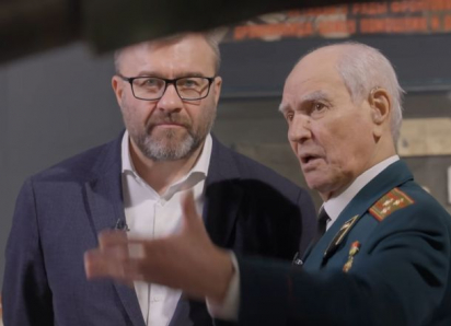 Легендарный воронежский ветеран, подбивший 10 танков, дал интервью Пореченкову