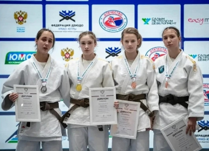 Воронежская красотка-дзюдоистка переборола всех соперниц в России