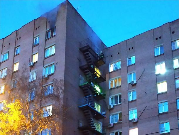 В Воронеже загорелось общежитие у корпуса ВГУ