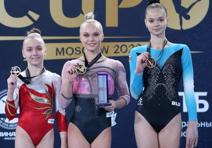 Воронежская гимнастка получила 5 медалей на международном турнире Олимпийского чемпиона