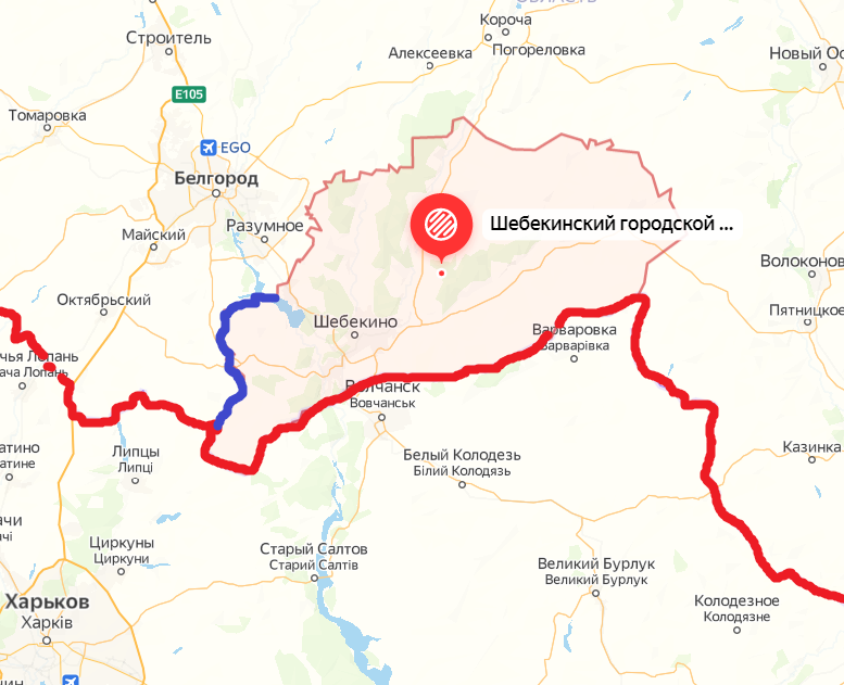 Поселки белгородской области на границе с украиной