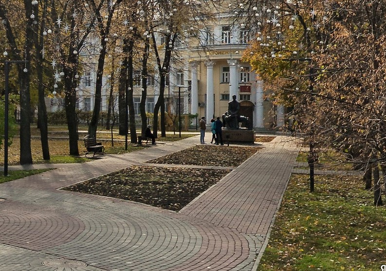 Сквер имени Бунина преобразится в Воронеже