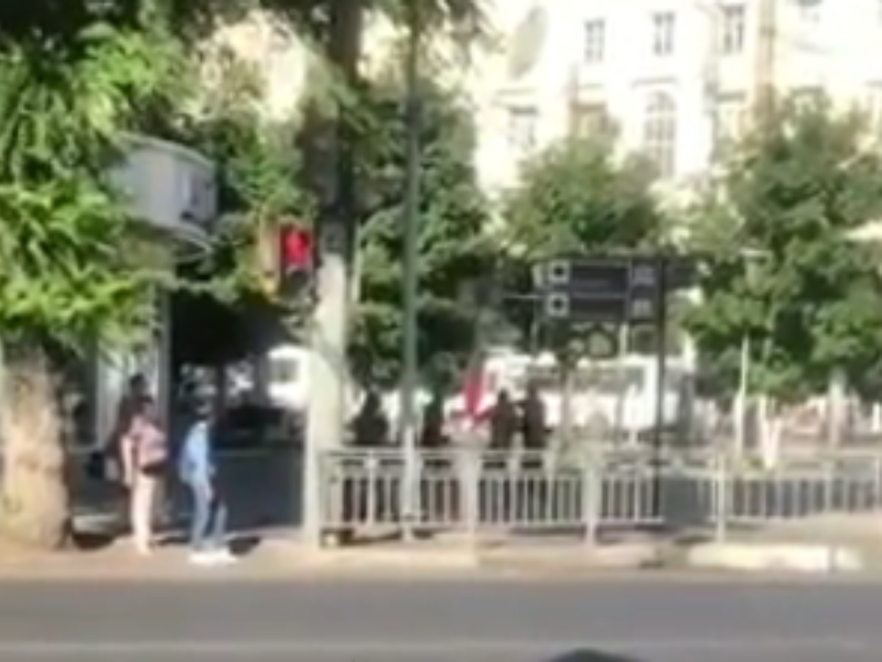Воронежец избил двух бомжей в центре города и попал на видео
