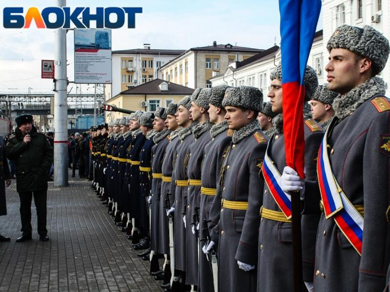 554 воронежских срочников отправили служить в армию РФ