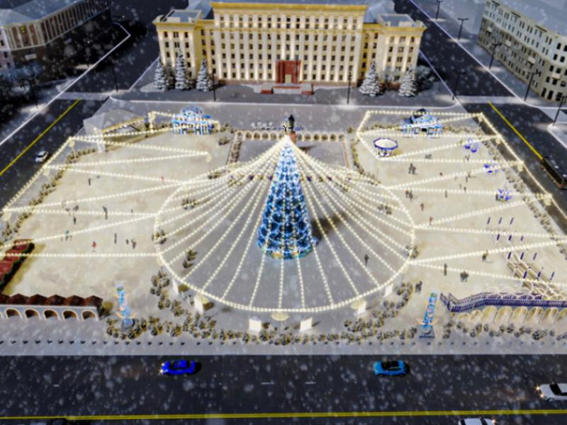 Мэрия все-таки провела торги на 65 млн рублей на празднование Нового года в центре Воронежа