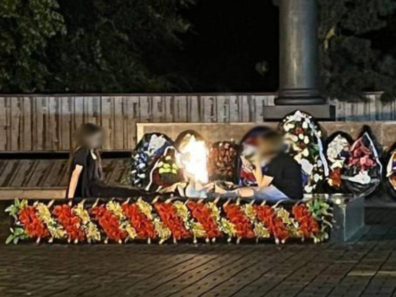 СК проверит действия воронежских подростков у Вечного огня по статье о повреждении воинских мемориалов