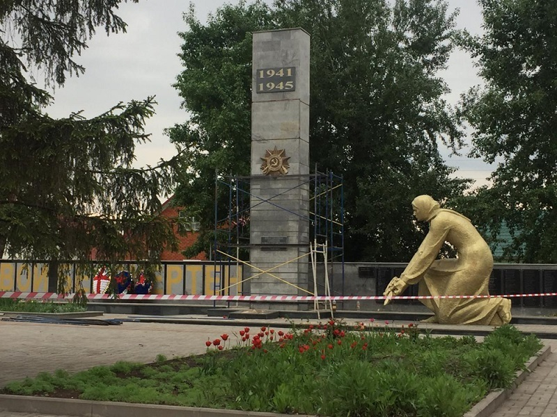 В Воронеже отремонтируют братскую могилу