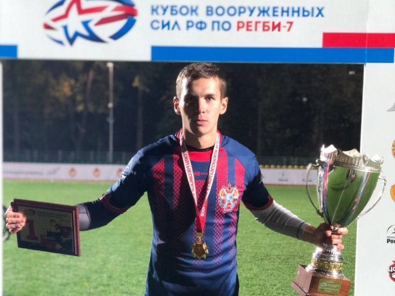 Воронежец одержал убедительную победу на Кубке Вооруженных сил по регби-7