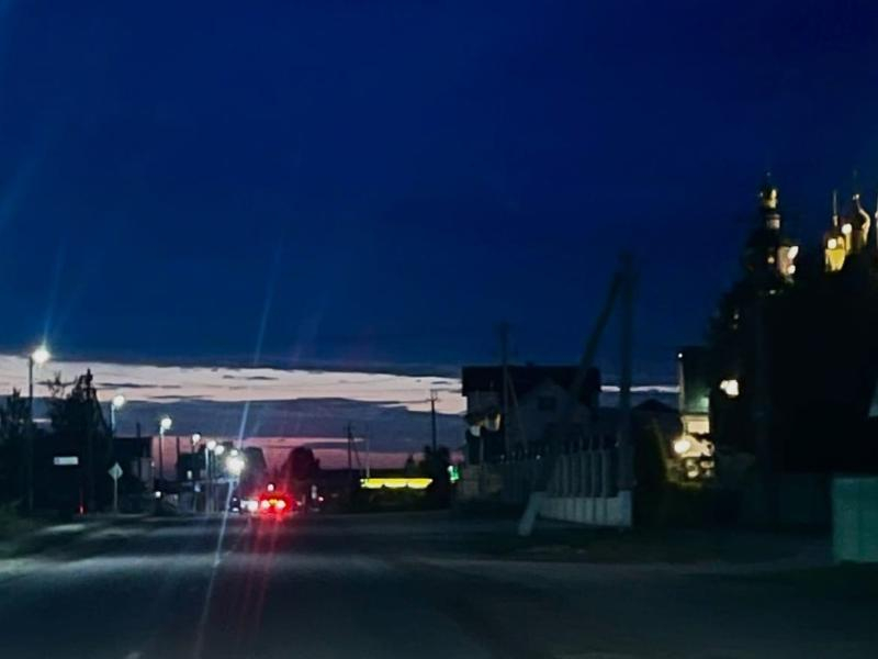 Необычная окраска неба поразила жителей Воронежской области