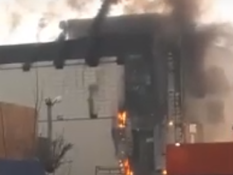 60 человек удалось спасти во время крупного пожара под Воронежем