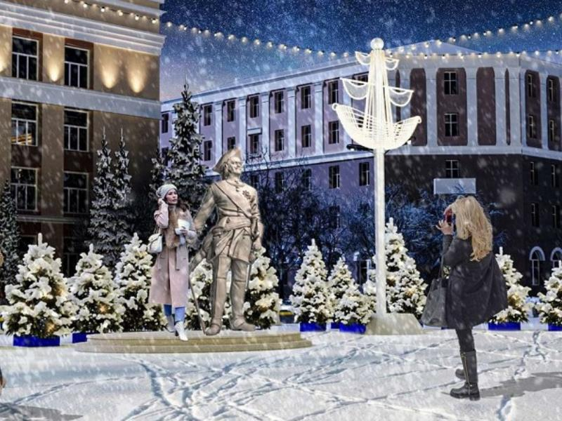 Как будет выглядеть Воронеж в новогодние праздники, рассказали в мэрии