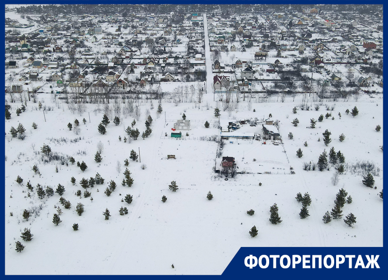 Здесь будут хоронить: скандальную территорию будущего кладбища показали с высоты птичьего полета в Воронеже