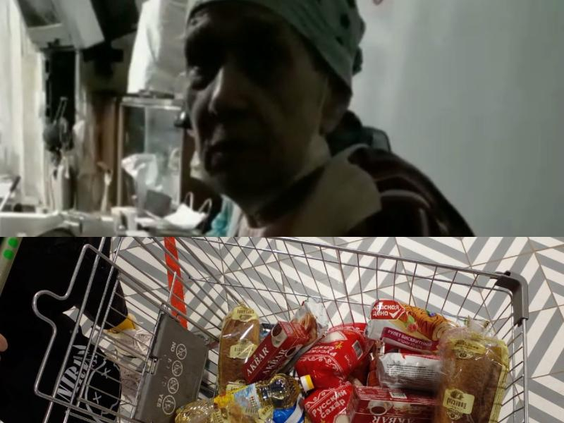 Реакцию пенсионеров на бесплатные продукты сняли на видео в Воронеже